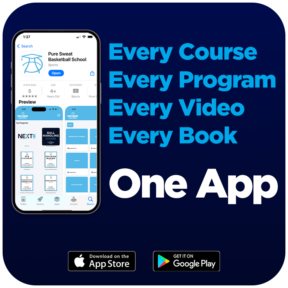 Pure Sweat Basketball School App