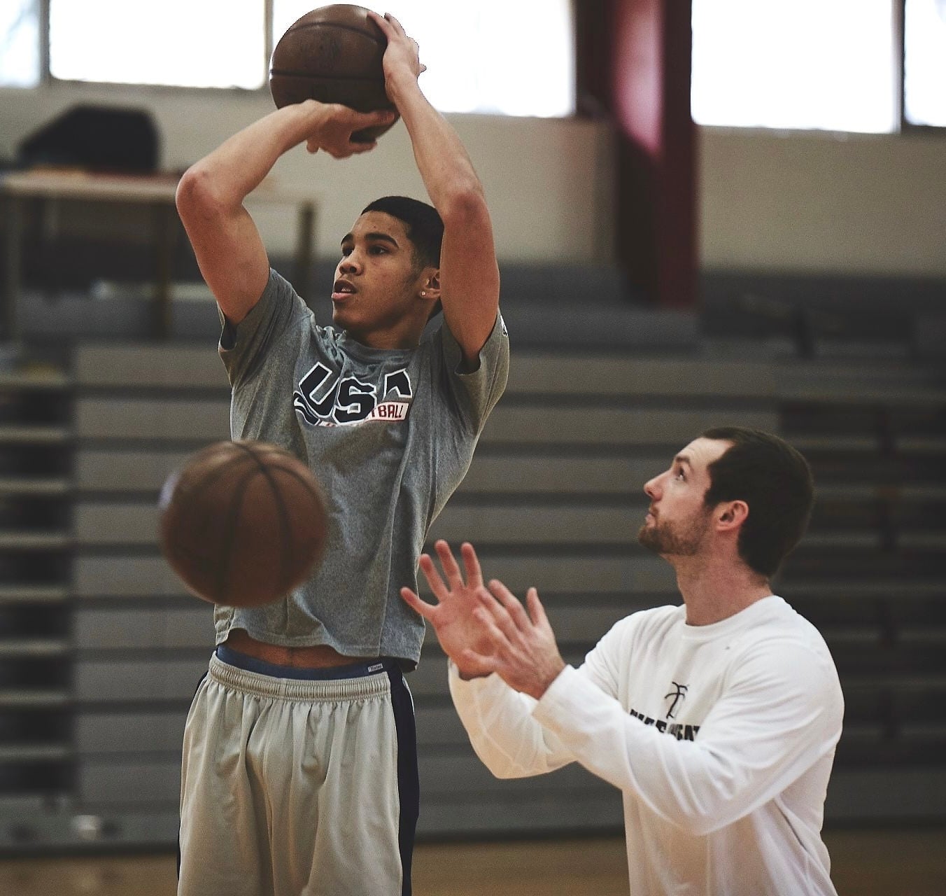 Started Training Jayson Tatum in High School